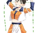 かっこかわいいイラスト描きます 等身からデフォルメまでなんでもござれ! イメージ2