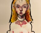 藝大卒画家がオリジナルの絵画やイラストを制作します 自筆本の挿絵など絵画にしたい構想がある方へ イメージ8