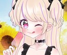 可愛いアイコンやイラスト描きます キラキラで透明感のある可愛い女の子が得意です！ イメージ4