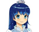 簡単な女の子のイラスト描きます イメージ3