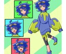 早期納品可能◎デフォルメ/SDキャラ制作いたします 実績作りのため、お急ぎ対応無料で承ります！ イメージ3