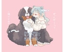 絵柄いろいろ！犬のイラストを描きます グッズ製作や何かの記念にいかがでしょうか♪ イメージ6
