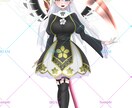 配信やTRPGで使える立ち絵を制作します オリジナリティ溢れるパキッとした色味の立ち絵 イメージ3