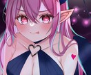 SNS用のアイコンのイラストを制作します アイコン新しくしてみませんか？ イメージ2