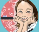SNS似顔絵アイコン作成します 番組での使用された実績ありの実力を低コストでお届けします イメージ1