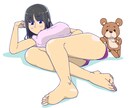 ポップでちょっぴりセクシーなイラスト作成します 目を引くイラストでグッズや広告などに！ イメージ1