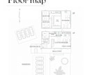 高級感あるミニマル【間取り図イラスト】作成します 民泊・高級ヴィラ・デザイナーズ物件｜モノクロ細線で魅せる図面 イメージ4
