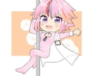 Vtuberさん向けミニキャラクター描きます SNSアイコン・グッズ・動画サムネイルのワンポイントに！ イメージ2