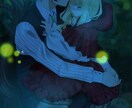 一枚絵イラスト描きます オリジナルキャラクターや似顔絵など イメージ6
