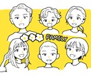 シンプルでやさしい似顔絵アイコンをお描きします あなたらしさを、やさしいタッチでイラストにします。 イメージ10