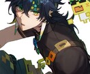 一枚絵・立ち絵を制作します ご希望に合わせてラフから丁寧に仕上げます イメージ7
