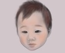 赤ちゃん、お子さんのリアルな似顔絵描きます 成長の記念に、プレゼントに、いかがでしょうか イメージ5