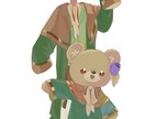 目を引く可愛いイラストお描きします アイコンやヘッダー、立ち絵、サムネイル、グッズなどに！ イメージ5
