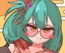 SNS向け　アイコンイラストを作成します ポートフォリオ、実績用に低価格で作成します。 イメージ1