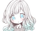 SNSアイコンお描きします 可愛い女の子のアイコン、つかいませんか？ イメージ2