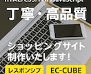 制作から運営までトータルサポートいたします EC-CUBEを用いた独自ショッピングサイト イメージ1
