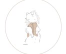 シンプルでおしゃれなペット線画描きます うちの子との時間を、シンプルな線画アート イメージ5