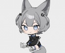 シンプルかわいいSDイラストを描きます 二次利用OK◇動画素材/TRPG/フラスタ/グッズなどに イメージ1