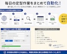Webの面倒な繰り返し作業を自動化します ブラウザ操作・データ収集を専用ツールで効率化 イメージ2