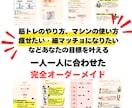 あなた専用の筋トレメニューを作成します ダイエットや細マッチョなど目的別に作成！アフターフォローも◎ イメージ2