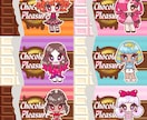 ポップで目を引くミニキャラ描きます アイコン、動画などのミニキャラにどうぞ イメージ9