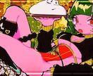 何にでも使えるイラストお描きします POP×ᐯIᐯIᗪな目を引くイラストをお描きいたします！ イメージ2