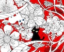 動物をメインとしたイラストを作成します ●抽象的、独創的、アニメチック、テーマに沿った作品を提供！ イメージ2