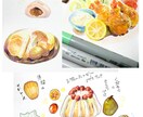 おいしいイラスト制作します アナログで温かみのある食べ物イラスト制作いたします！ イメージ3