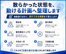 AI活用と仕事を整理し7日間の実行計画を作ります 散らかったAI活用を、動ける計画へ イメージ3