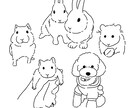 あなたのペットをシンプルイラストにします シンプルでアイコンにも使いやすいイラストをお届け！ イメージ8