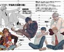 キャラクター立ち絵制作致します あなただけのキャラクターをお仕立ていたします！ イメージ6