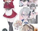 イラストを制作します 夢絵、オリジナルキャラ、ペアイラスト大歓迎！ イメージ2