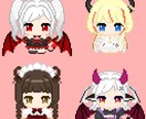 二次配布OK！あなただけのドット絵制作します 依頼者に合わせてドット絵を提供！！ イメージ2