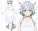 VRoidで3Dモデルを制作致します VRoidファイル付き！Vtuberの方におすすめ イメージ4