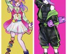 安くて商用利用可！雰囲気選べる！イラスト描きます アイコン・ヘッダーや立ち絵、動画のサムネ等用途は何でもOK！ イメージ2