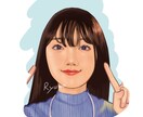 好印象な似顔絵お描きします 〜あたたかみのあるリアルよりの似顔絵を作成〜 イメージ2