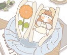 ゆるっとしたアイコンイラストや似顔絵を作成します 安くて可愛い！気分が上がるイラストを描きます❤︎ イメージ4