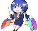 デフォルメキャラクターイラスト描きます 絵柄幅広め！　様々な用途に対応します イメージ5