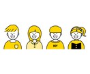 イラスト制作します シンプルなイラストがメインです イメージ5
