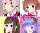 ご希望のアイコンイラスト描きます SNSなどで使う自分専用のアイコンが欲しい人に♡ イメージ3