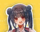 イラストオーダー　アイコン等お描きします かわいい絵柄で夢絵、アイコン、ヘッダー等お描きします！ イメージ1