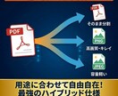 PDF分割・高画質画像化！効率化ツールを提供します インストール不要！高画質300dpiで自動分割＆一括処理 イメージ3
