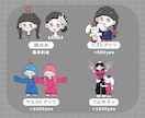 商用利用◎／ゆるかわ雰囲気似顔絵イラストを描きます SNSやブログなど幅広く使っていただけます !! イメージ4