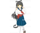 アイコンイラストを可愛く描かせて頂きます 素朴で穏やかなケモミミの女の子を描きます。 イメージ5