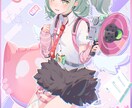 可愛い女の子の一枚絵を描きます 可愛く、優しい雰囲気のイラストをご用意します！ イメージ1