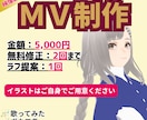 多ジャンル対応！映像のみのMVを制作します 制作したMVは実績としてSNSなどにて紹介させていただきます イメージ1