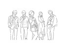 線画を描きます あなた用のおしゃれな線画を描かせていただきます イメージ3