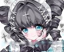アイコンます 女の子だけ，個人用アイコン、柔らかい雰囲気のイラスト作成 イメージ4