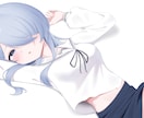 最短３日￤立ち絵・一枚絵・グッズ用イラスト描きます VTuber・配信・サムネ・SNS等！商用利用OK イメージ4