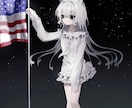 少しダークでかわいい絵を描きます キャラクターデザインも可。修正何回でもOK イメージ5